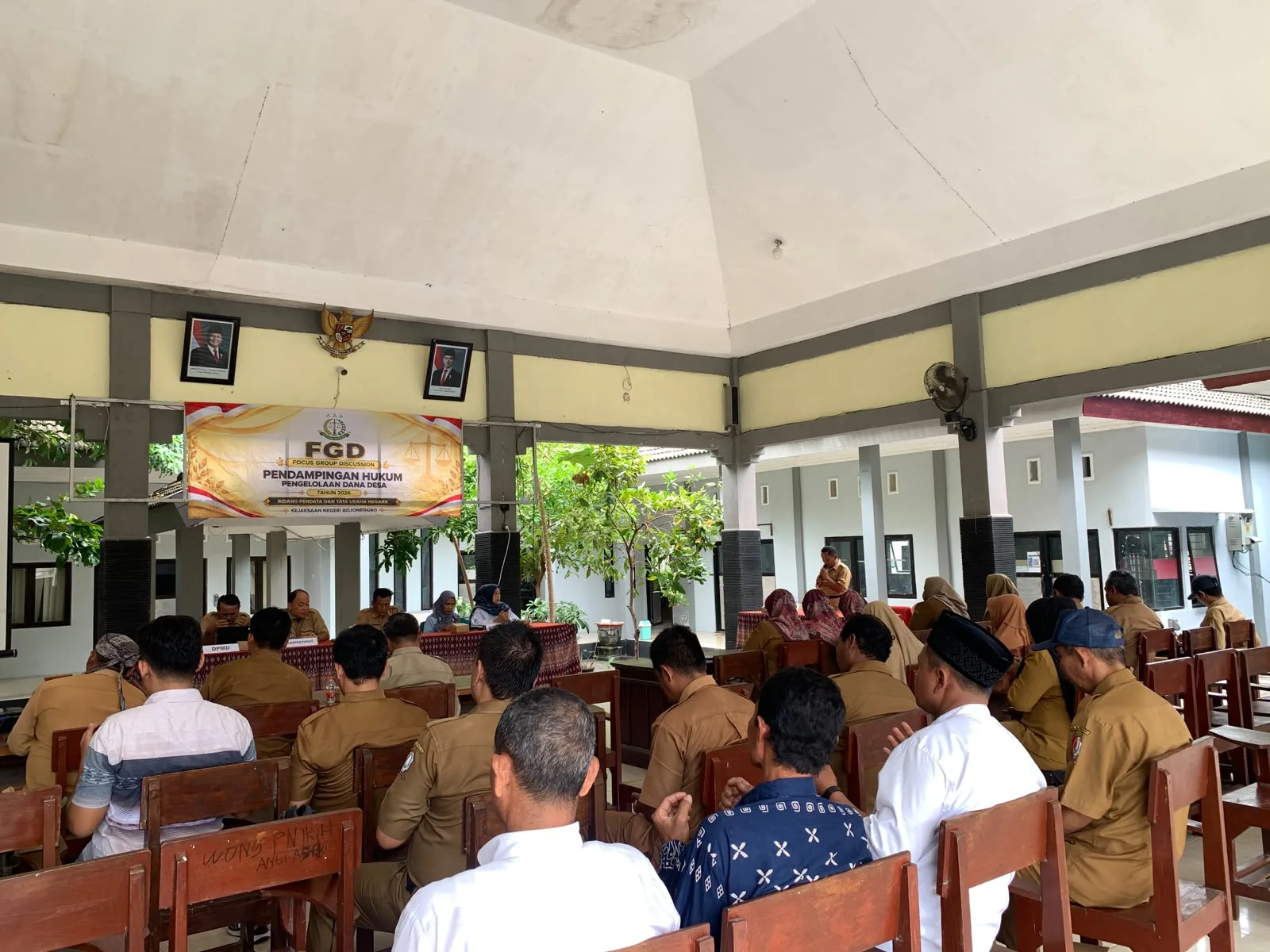 FGD Pendampingan Hukum Pengelolaan Dana Desa Tahun 2026 Digelar di Kecamatan Kanor