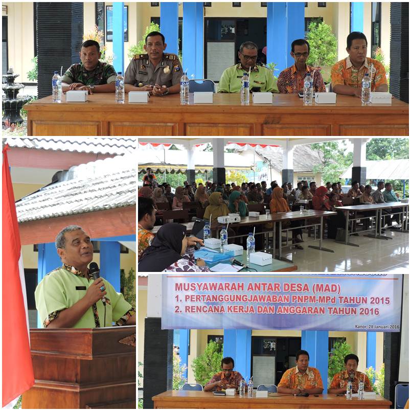 BKAD Kanor Gelar Musyawarah Antar Desa Tahun 2016