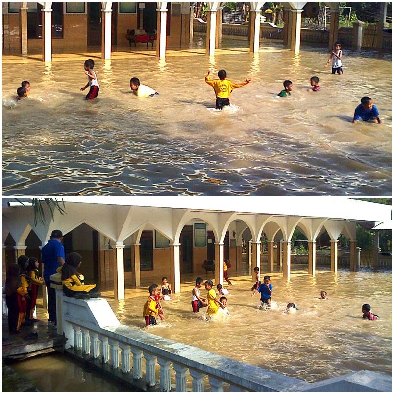 Banjir Datang, Anak-Anak Senang