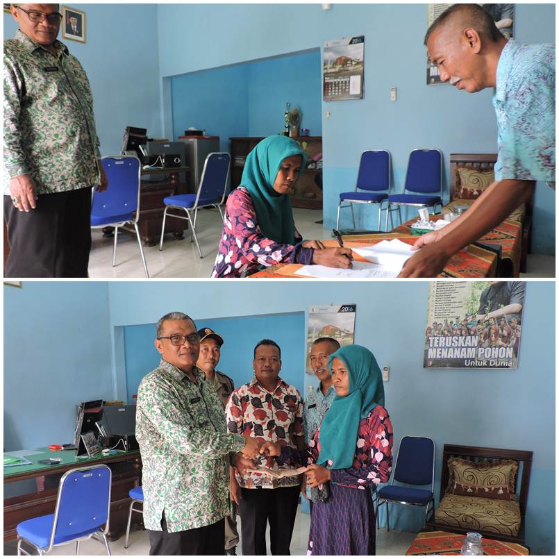 BPBD Salurkan Bantuan Bagi Korban Angin Puyuh