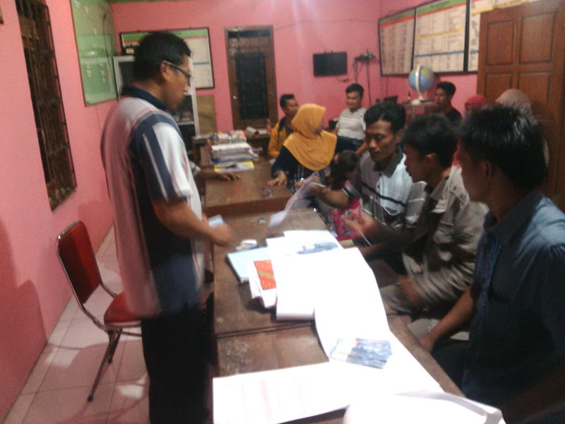 Dukung GDSC, Pemdes Tambahrejo Beri Bantuan Biaya Ujian Kejar Paket C