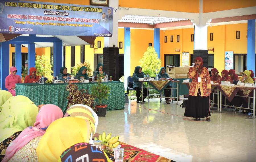 Dukung GDSC, Kecamatan Kanor Gelar Lomba Penyuluhan Kader PKK Desa