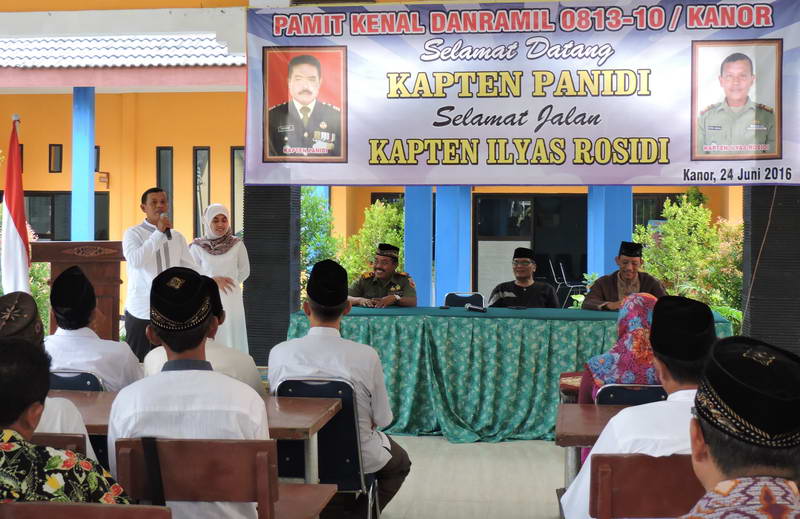 Pamit Kenal Danramil 0813-10 Kanor