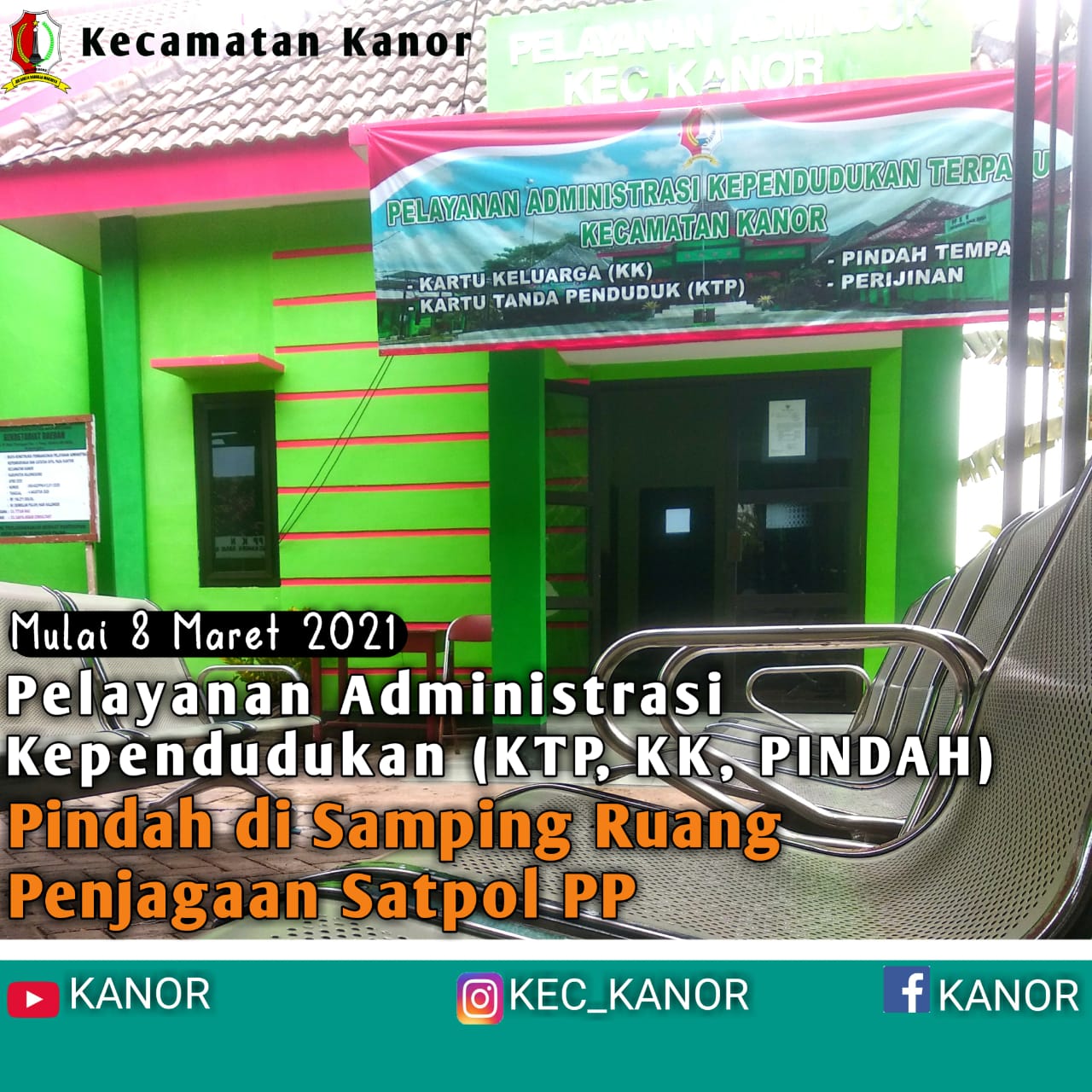 PELAYANAN DUKCAPIL DIJADIKAN SATU ATAP DI KANOR UNTUK MEMPERMUDAH PELAYANAN KEPADA MASYARAKAT