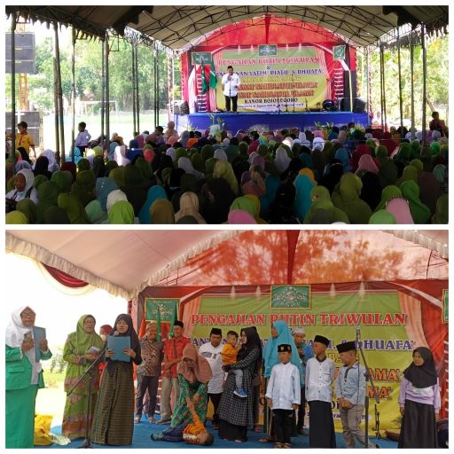 Pengajian Rutin Bersama Fatayat dan Muslimat Se-Wilayah Kec. Kanor