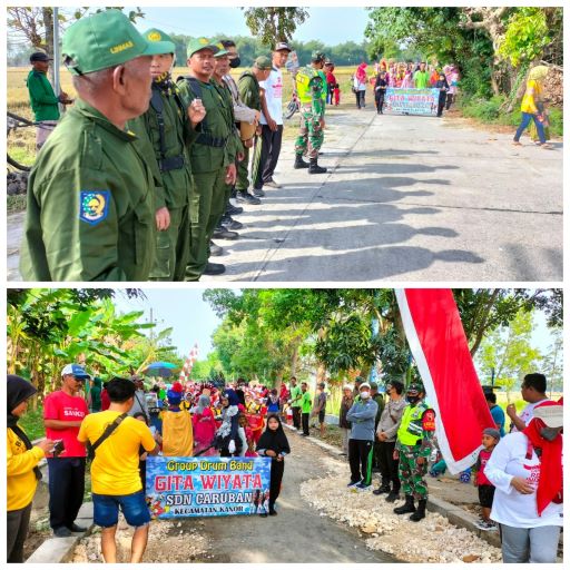 Jalan Santai Menyambut Hari Kemerdekaan RI ke-77