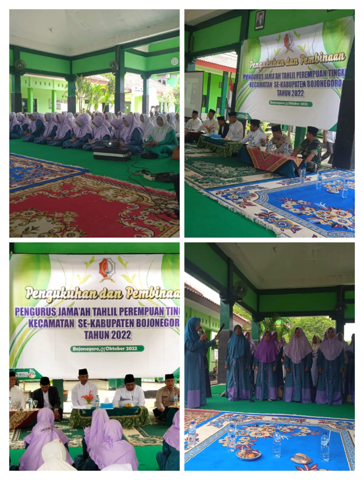 Pengukuhan dan Pembinaan Pengurus Jama’ah Tahlil Perempuan tingkat Kecamatan se- Kab. Bojonegoro