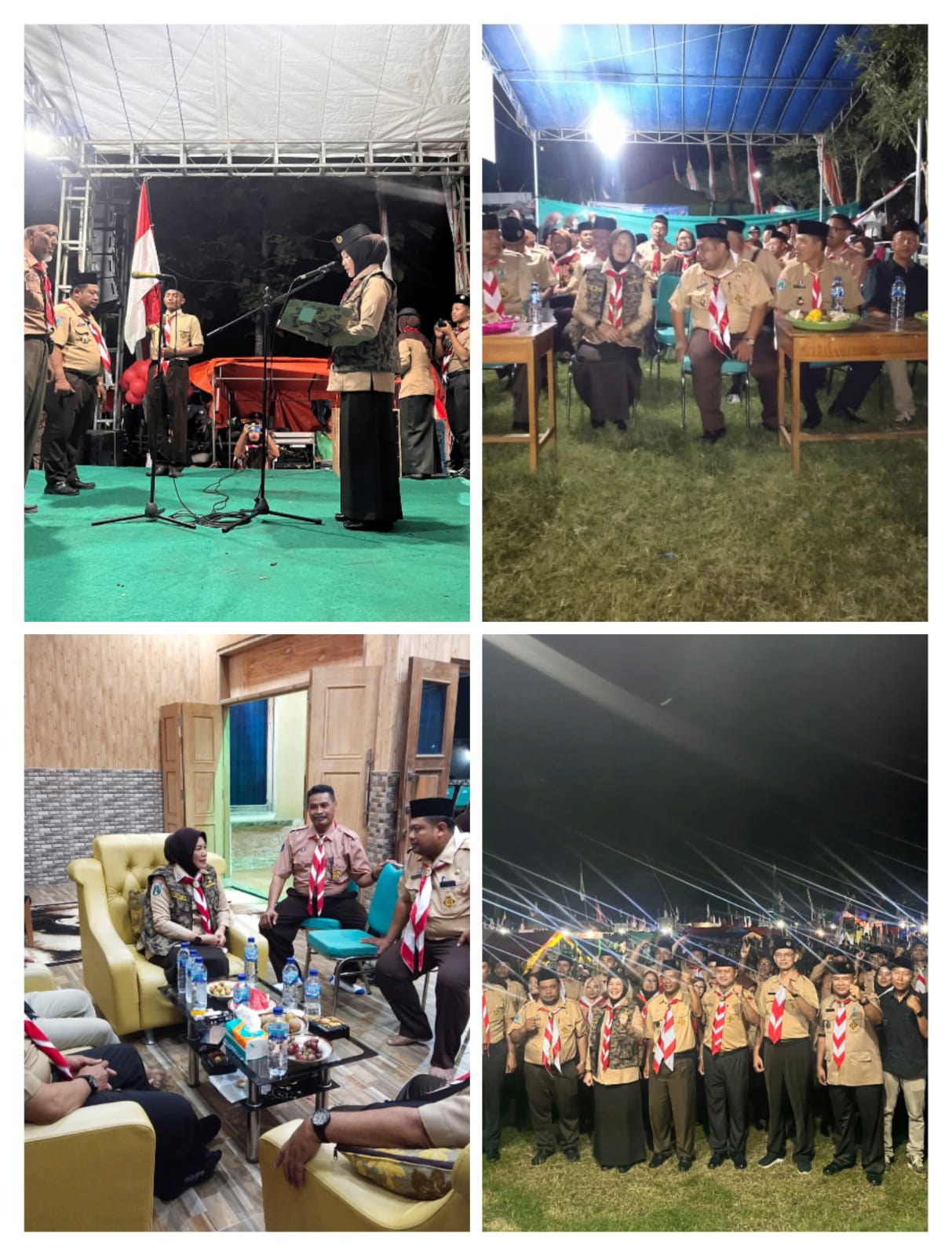 Pembukaan Jambore Ranting  (Jamran) Pramuka ke 61 Tahun 2022  Kecamatan Kanor