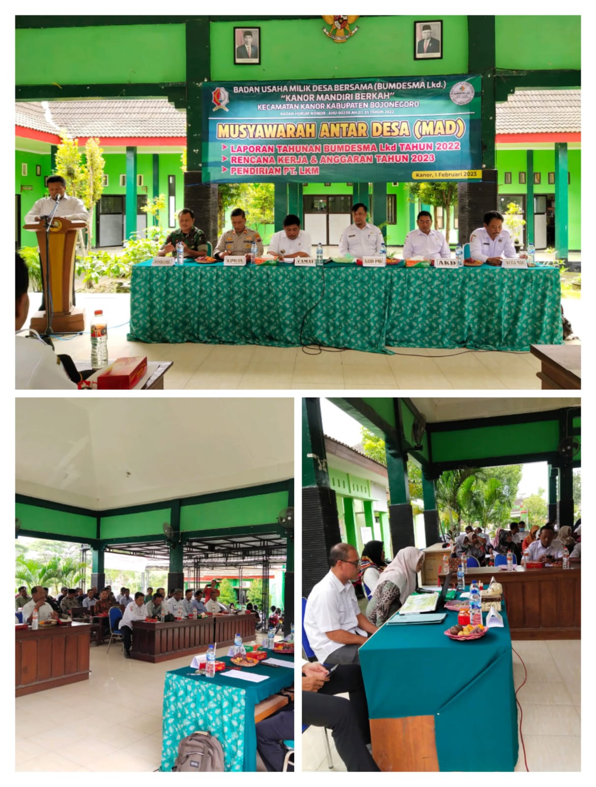 Musyawarah Antar Desa (MAD) Kecamatan kanor 2023