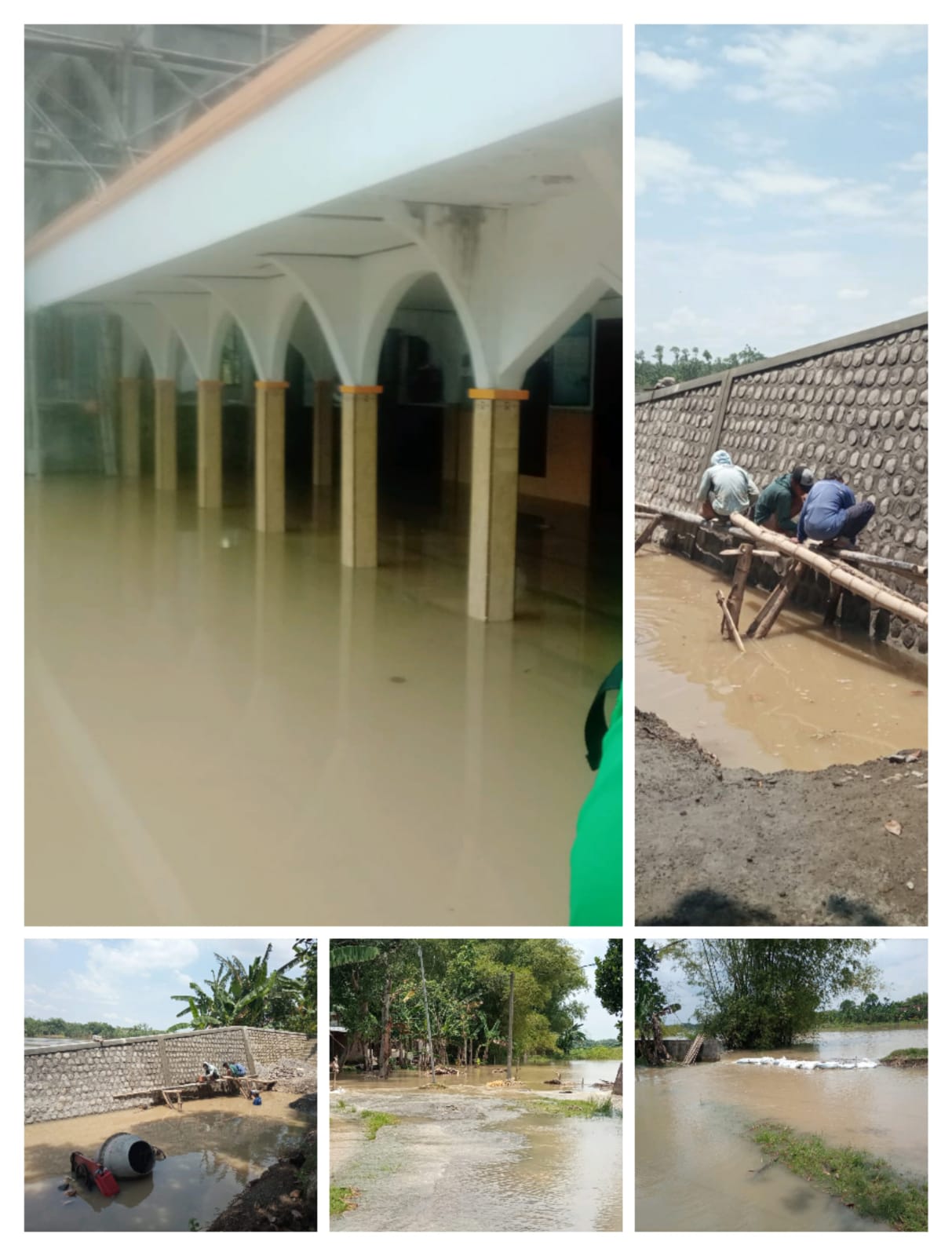 Pemantauan luapan air sungai Bengawan Solo