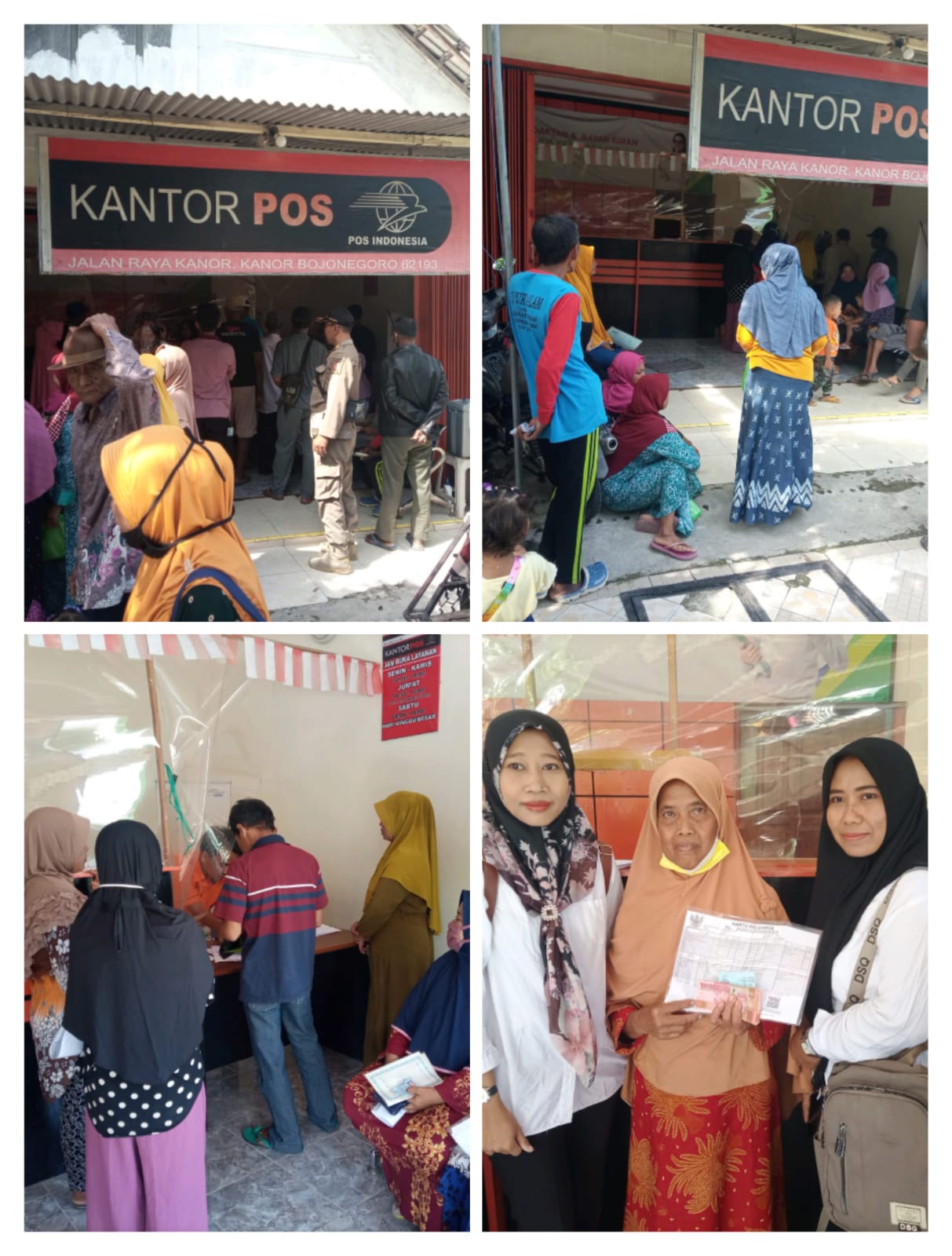 Penerimaan Bantuan Sosial dari Kementerian Sosial RI