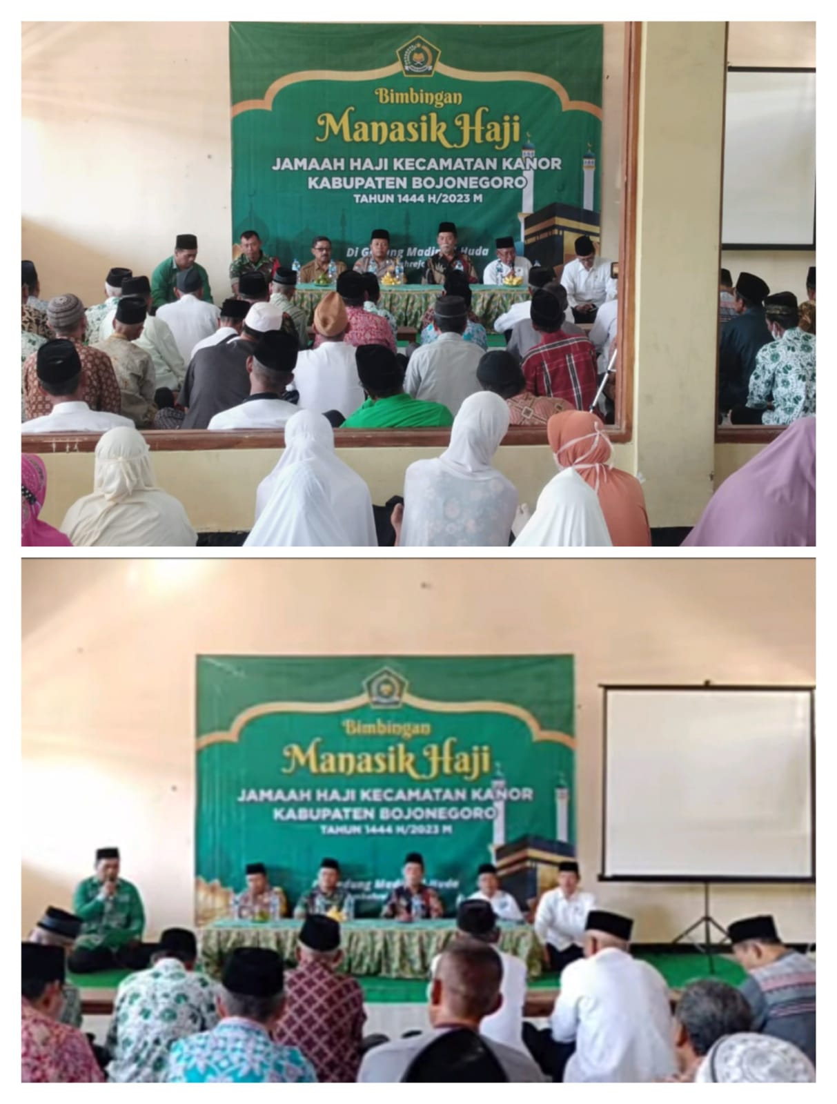 Bimbingan manasik Haji Kecamatan Kanor tahun 2023