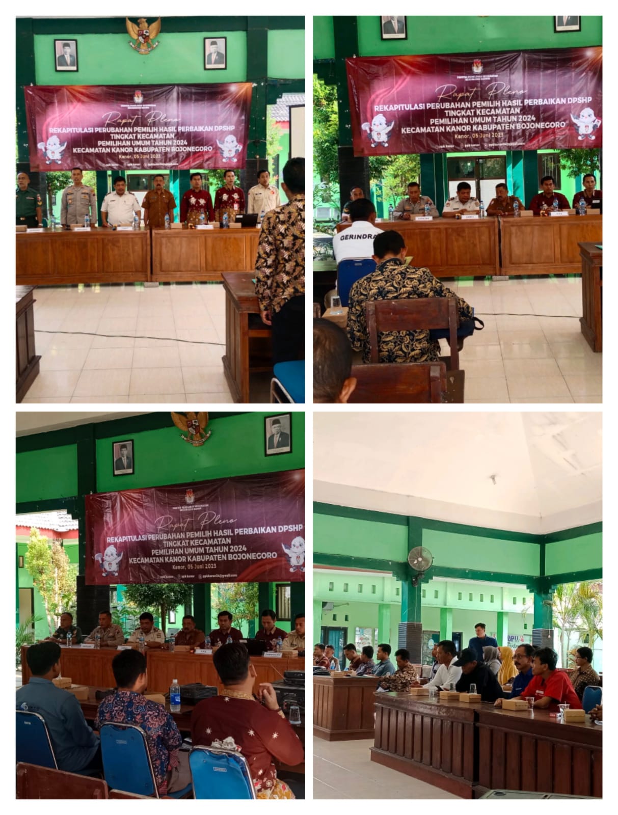 Rapat Pleno Terbuka PPK Kanor