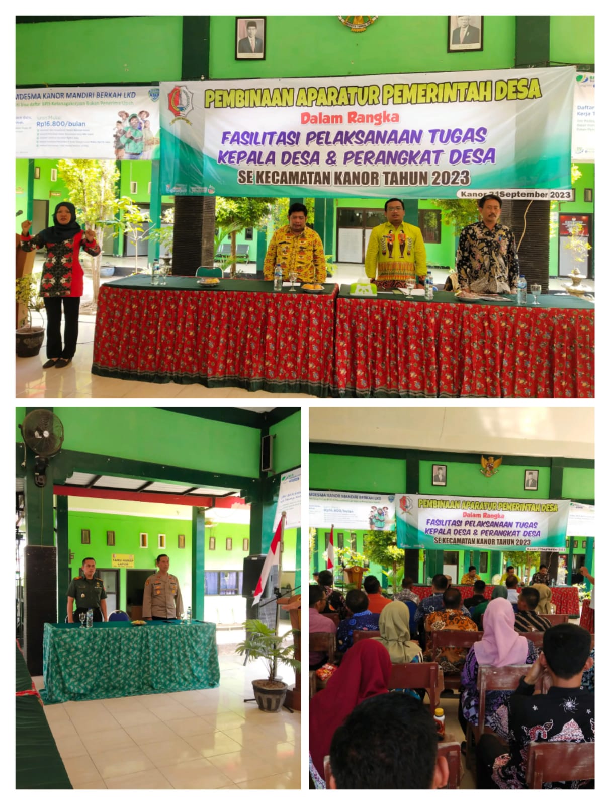 Pembinaan Aparatur Pemerintah Desa se Kecamatan Kanor