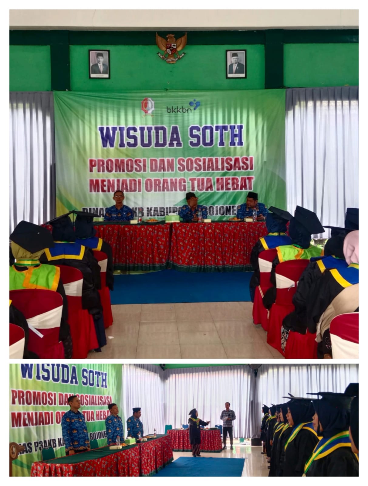 Wisuda SOTH pelayanan konseling PPKS Keluarga Balita