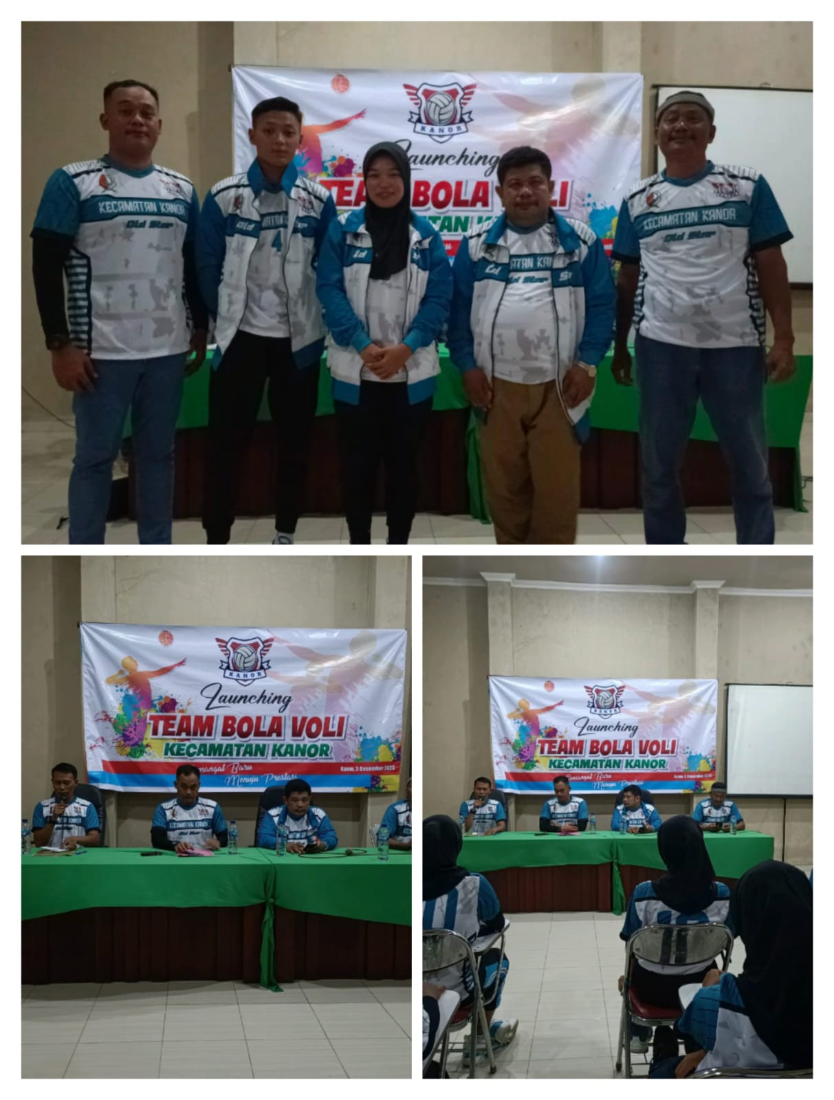 Pembekalan Team Bola Volly Kanor