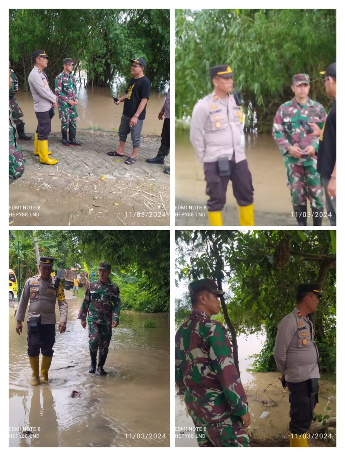 Banjir luapan air bengawan solo