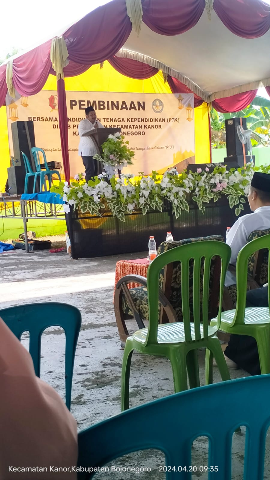 Pembinaan Bersama Pendidik dan Tenaga Kependidikan (PTK) Dinas Pendidikan Kec. Kanor Kab.Bojonegoro