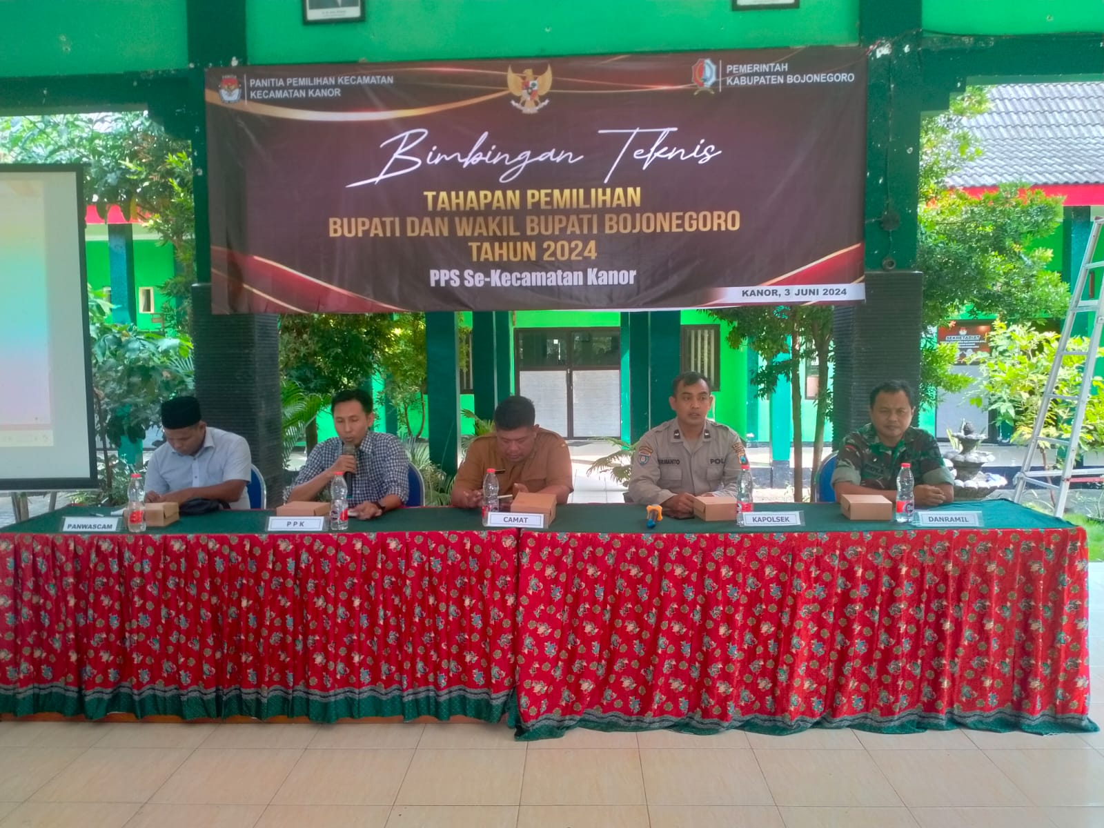 Bimbingan Teknis Tahapan Pemilihan Bupati dan Wakil Bupati Bojonegoro Tahun 2024