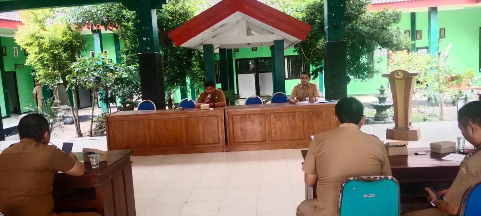 Konfrensi Kepala Desa Se-Kecamatan Kanor