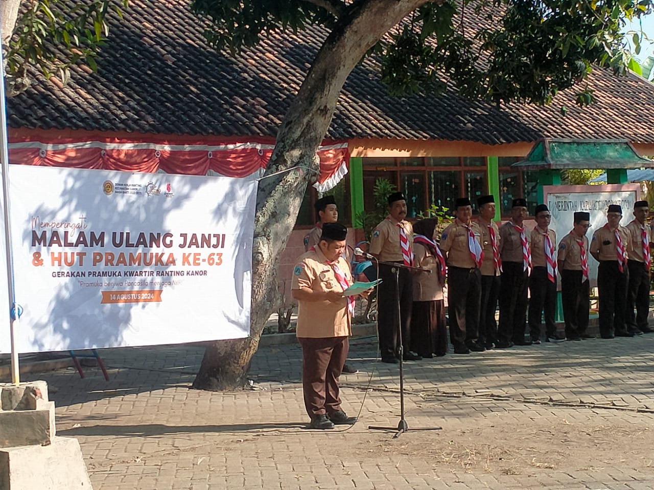 Apel Peringatan HUT Pramuka Ke-63