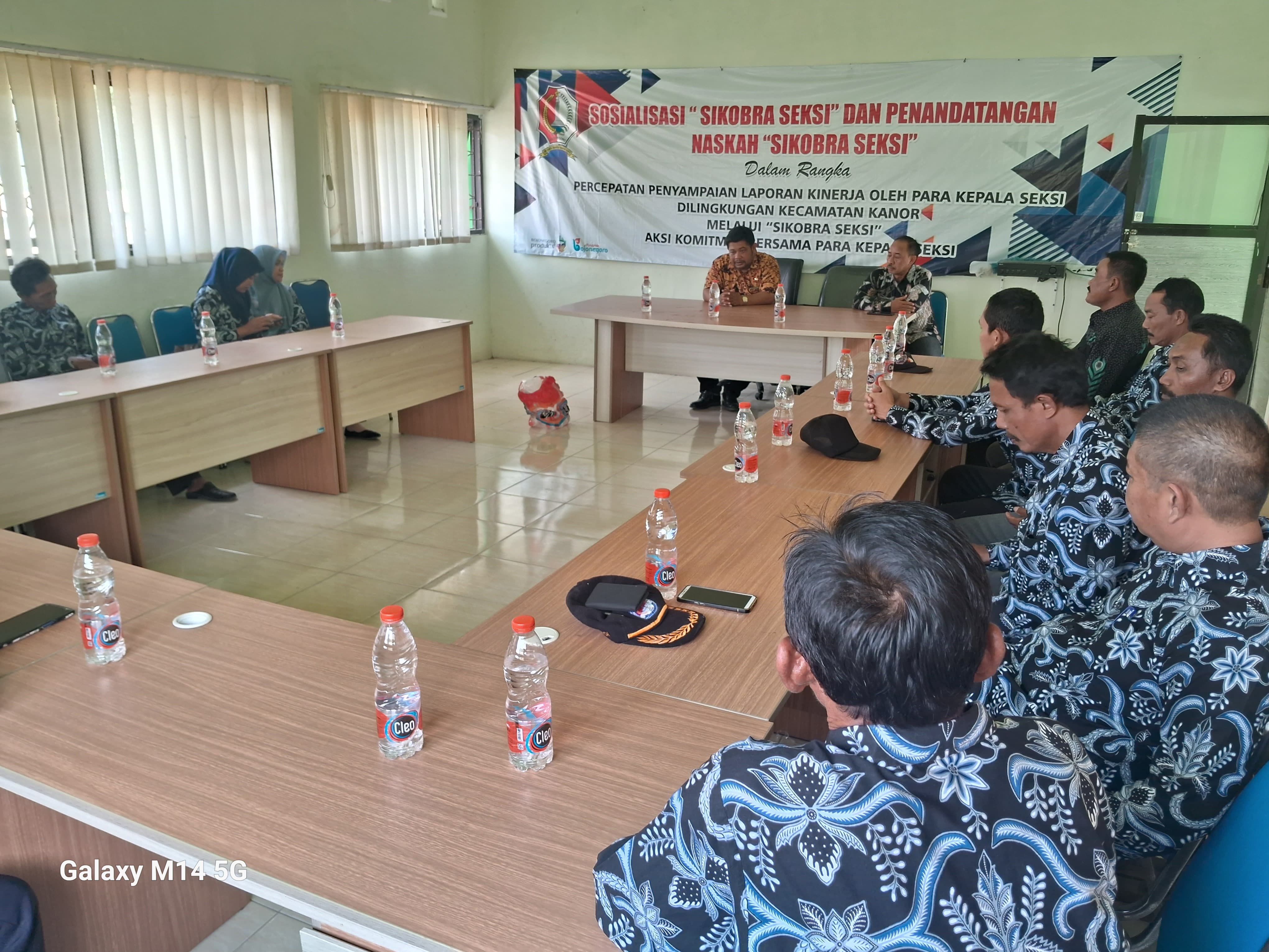 Konferensi Kepala Dusun Se Kecamatan Kanor