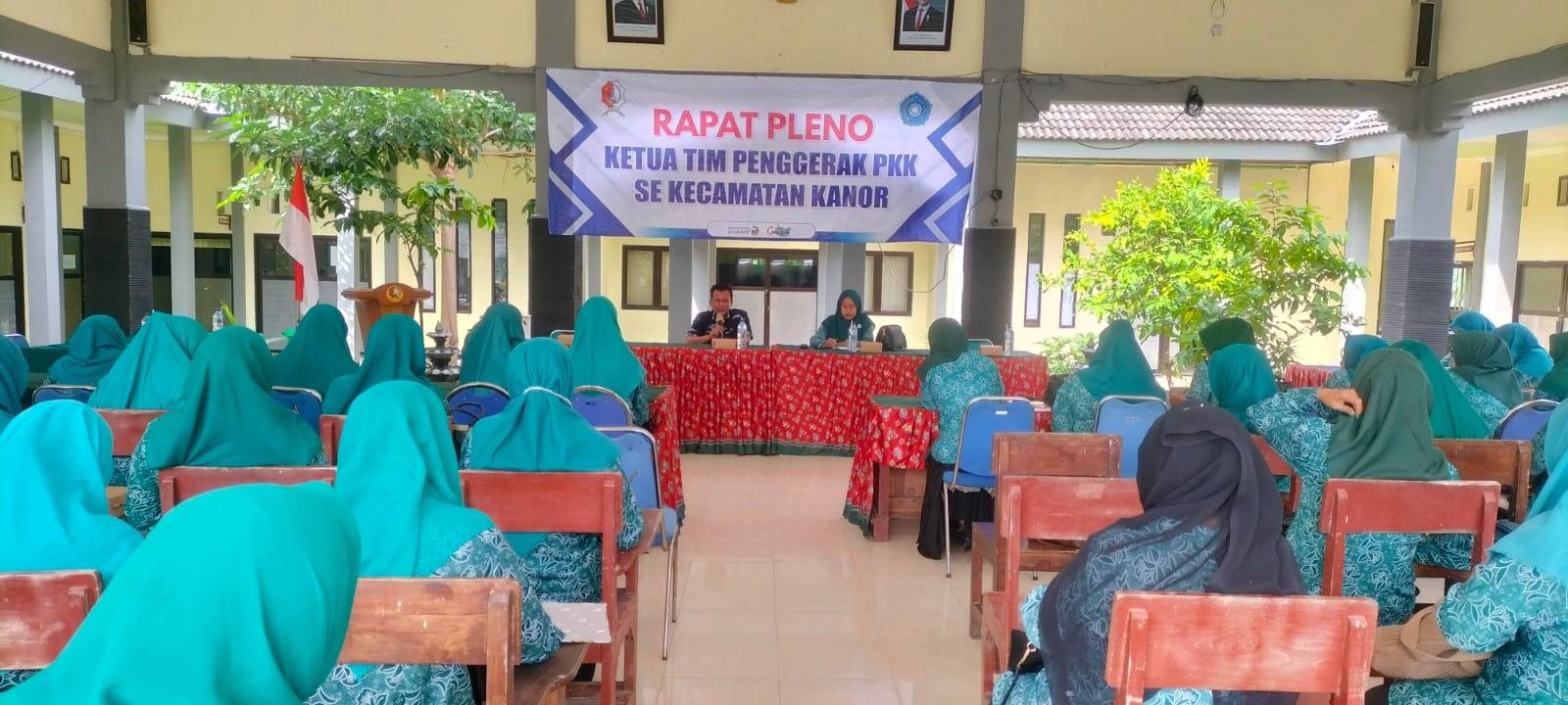 Rapat Pleno Penggerak PKK Se Kecamatan Kanor