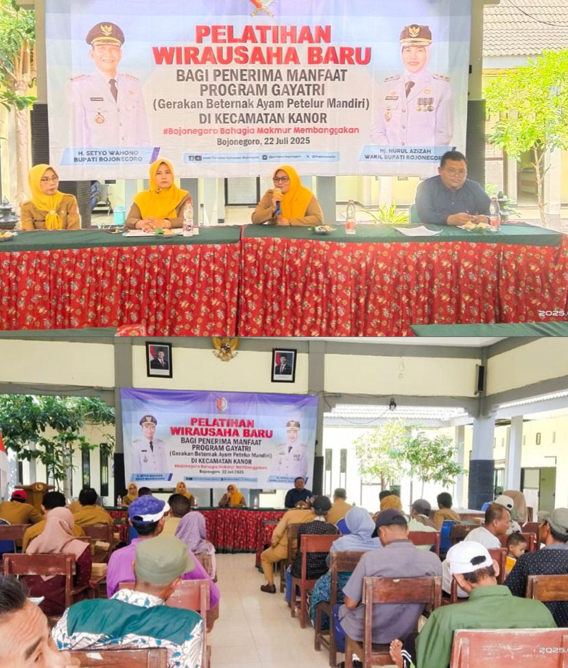 Pelatihan wirausaha baru bagi penerima manfaat program GAYATRI  di Kecamatan Kanor