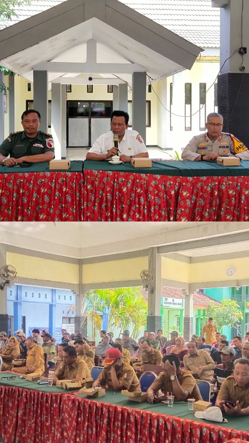 Konferensi kepala desa dan sekretaris Desa se- Kecamatan Kanor