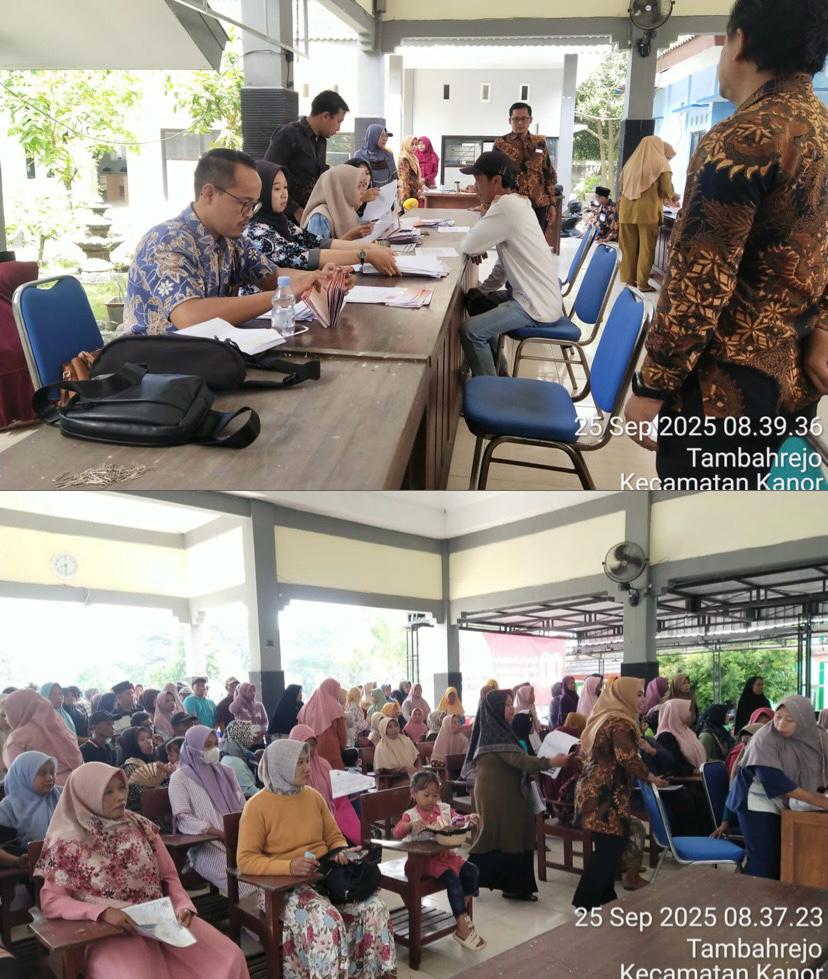 Buka Rekening Kolektif Bansos PKH dan Sembako di Kecamatan Kanor