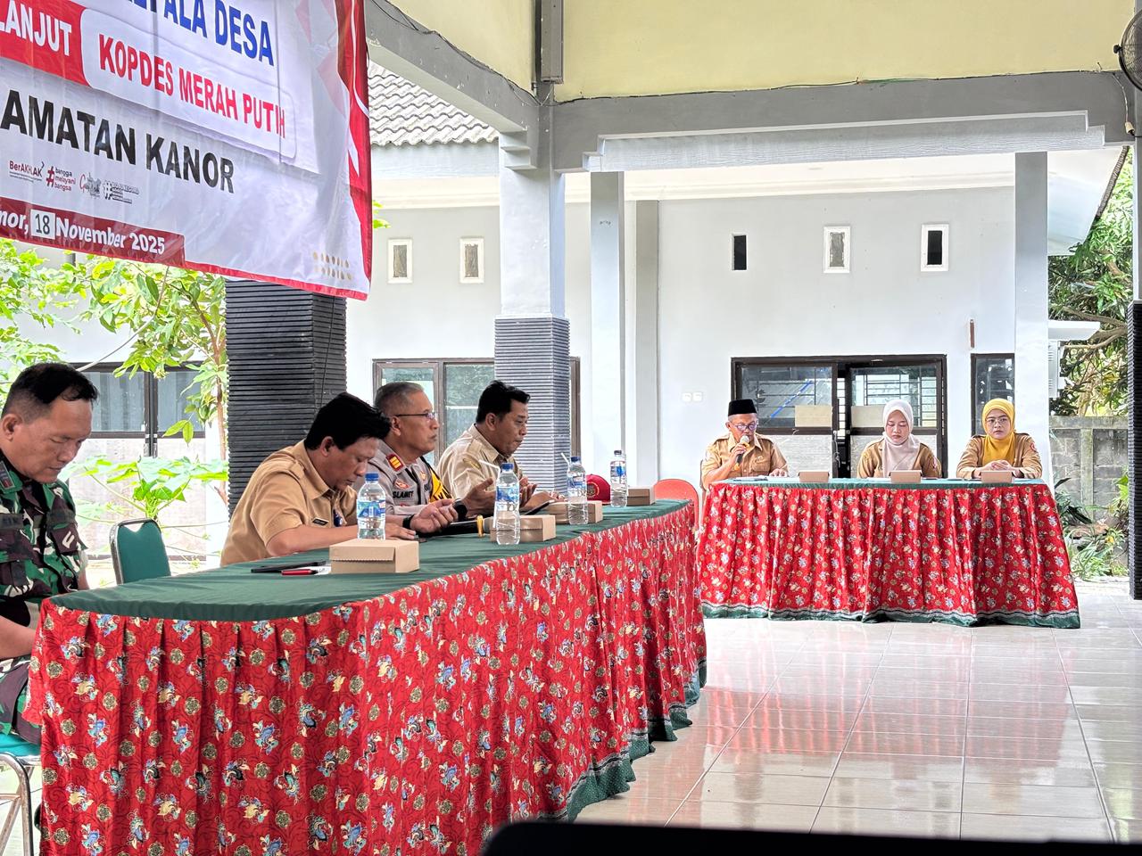 KONFERENSI DINAS KEPALA DESA SE KECAMATAN KANOR