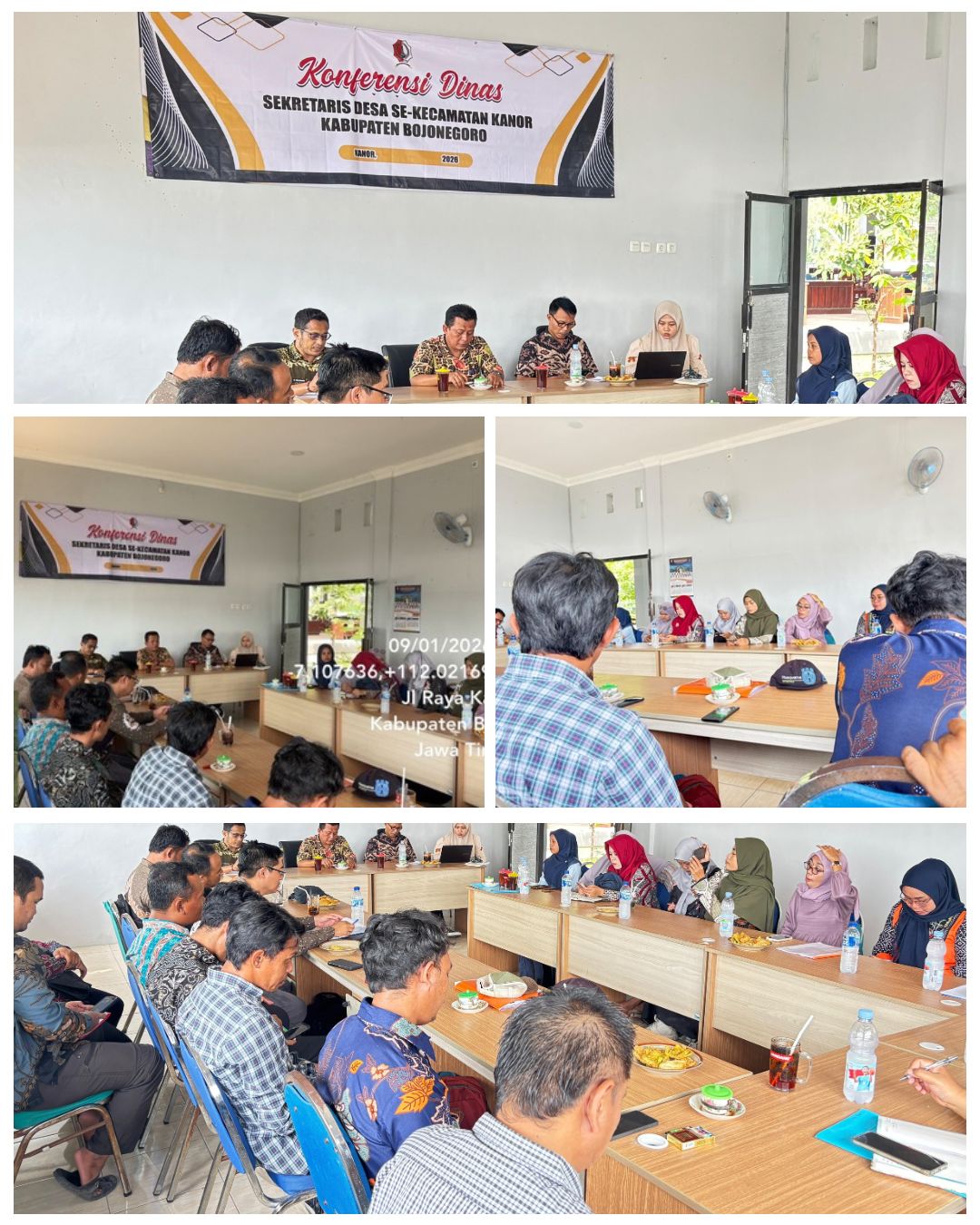 Konferensi dan Rapat Koordinasi Dinas Sekretaris Desa se Kecamatan Kanor