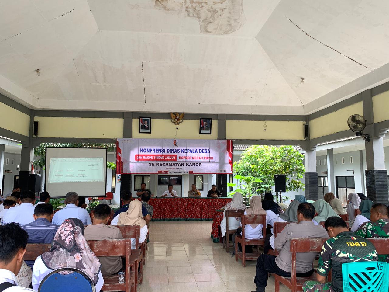 Rapat Koordinasi Tindak Lanjut KDMP Desa se-Kecamatan Kanor