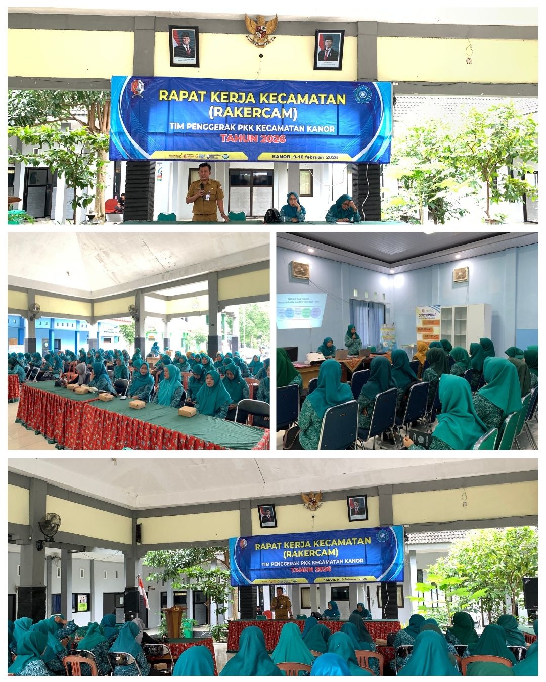 Rakercam TP PKK Kecamatan Kanor Tahun 2026 Bahas Program Kerja Tahunan