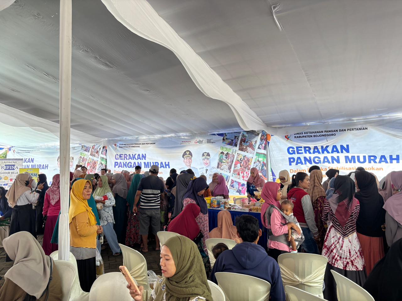 Gerakan Pangan Murah Hadir di Kecamatan Kanor Dukung Stabilisasi Pasokan dan Harga Pangan