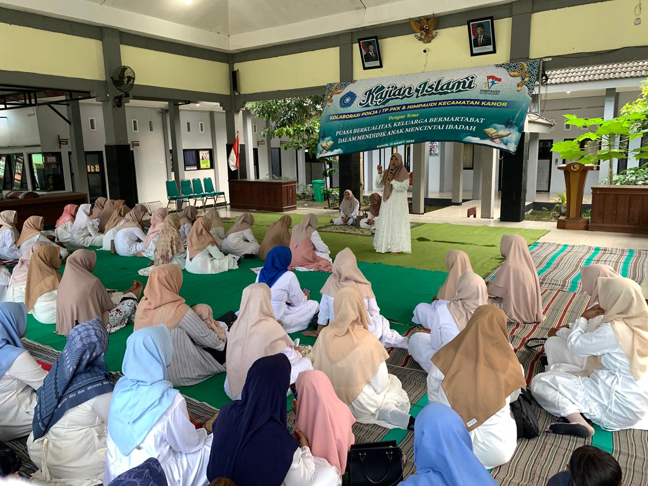 Kajian Islami PKK dan HIMPAUDI Kecamatan Kanor: Puasa Berkualitas, Keluarga Bermartabat