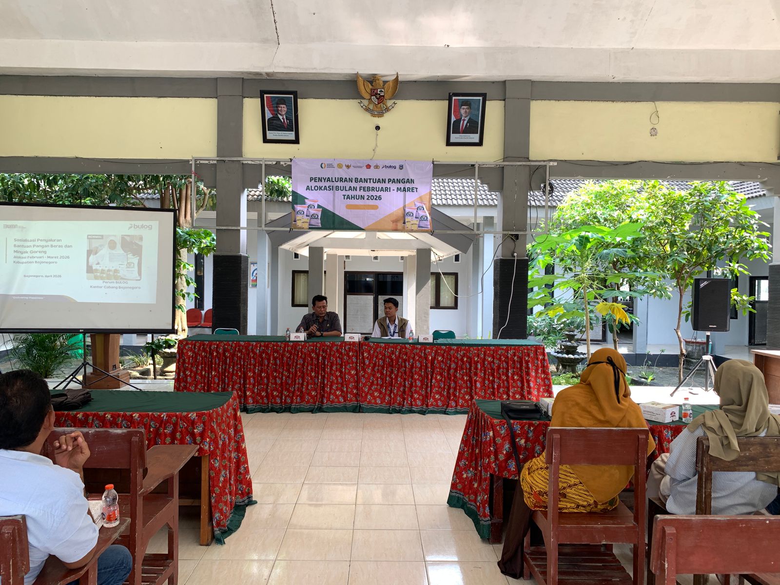 Sosialisasi Penyaluran Bantuan Pangan Alokasi Februari–Maret 2026 oleh Bulog Bojonegoro