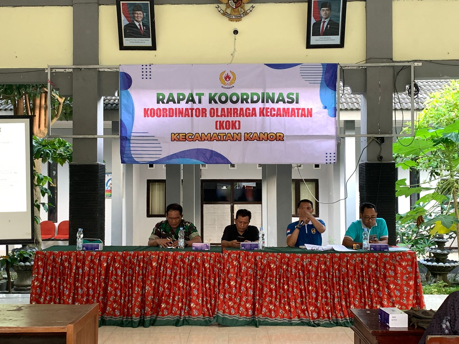 Rakor Koordinator Olahraga Kecamatan Kanor Perkuat Pembinaan dan Sinergi