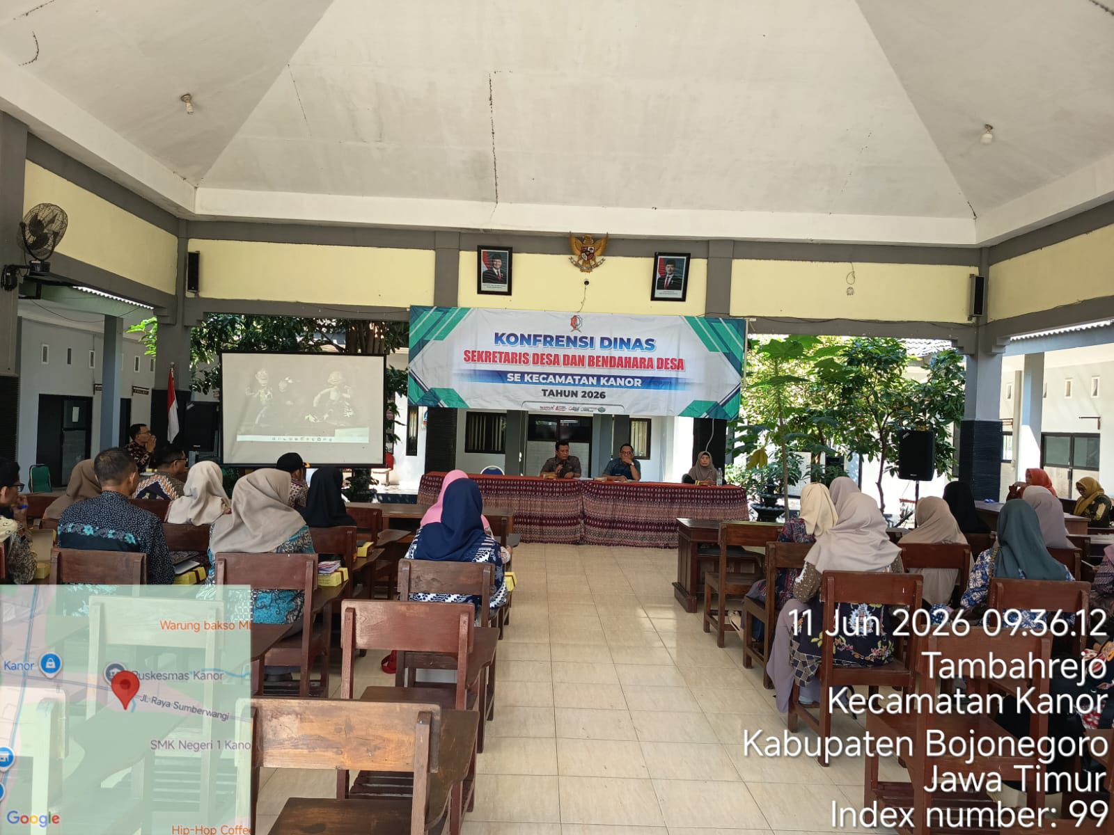 Konferensi Dinas Sekretaris Desa dan Bendahara Desa se-Kecamatan Kanor