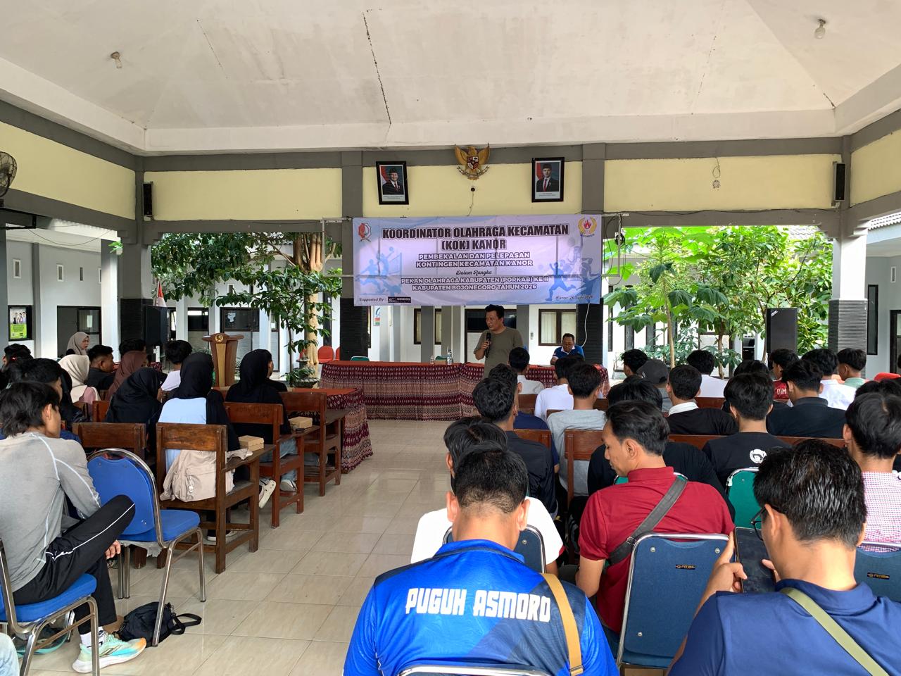 Kecamatan Kanor Bekali dan Lepas Kontingen Menuju Porkab II Bojonegoro Tahun 2026