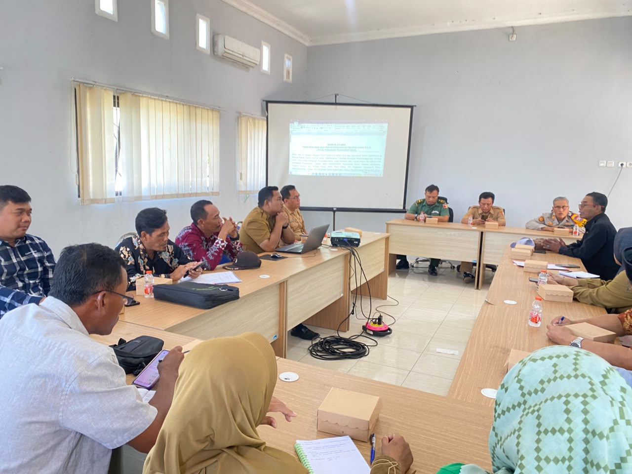 Kecamatan Kanor Fasilitasi Persiapan Seleksi Pengisian Perangkat Desa