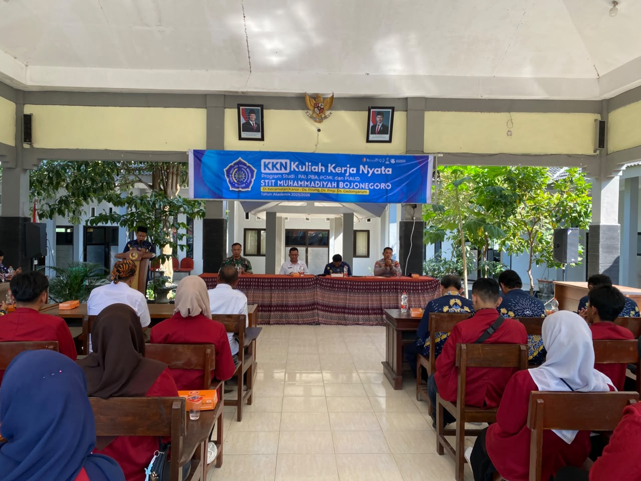 Mahasiswa KKN STIT Muhammadiyah Bojonegoro Resmi Diterima di Kecamatan Kanor