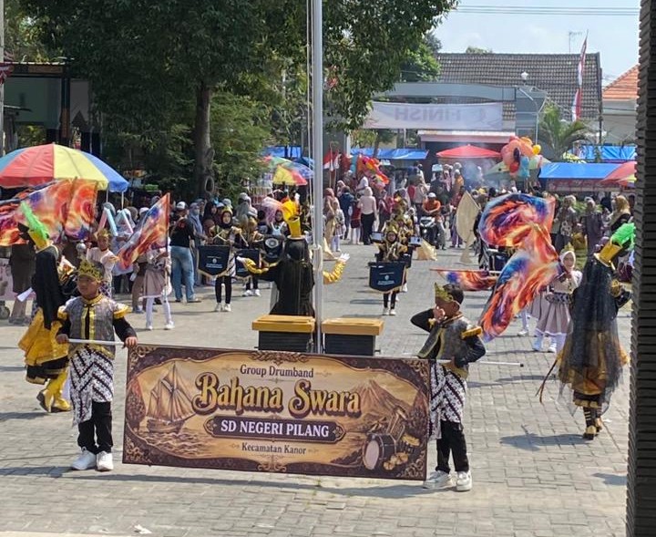 Penilaian Lomba Drumband Tingkat SD/MI Kecamatan Kanor Tahun 2026