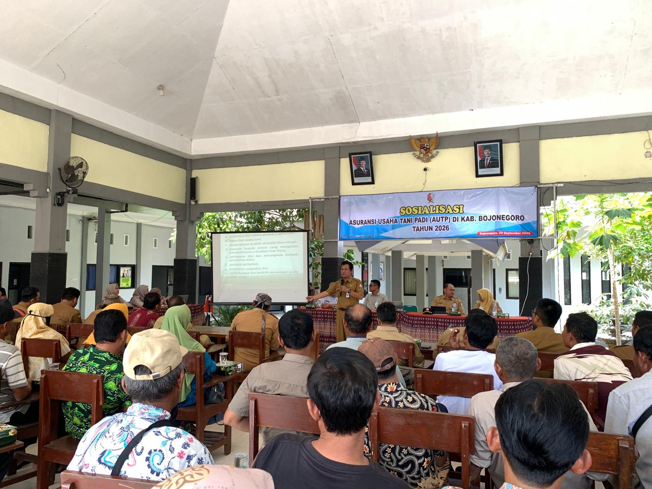 Sosialisasi Asuransi Usaha Tani Padi (AUTP) Kabupaten Bojonegoro Tahun 2026 di Kecamatan Kanor