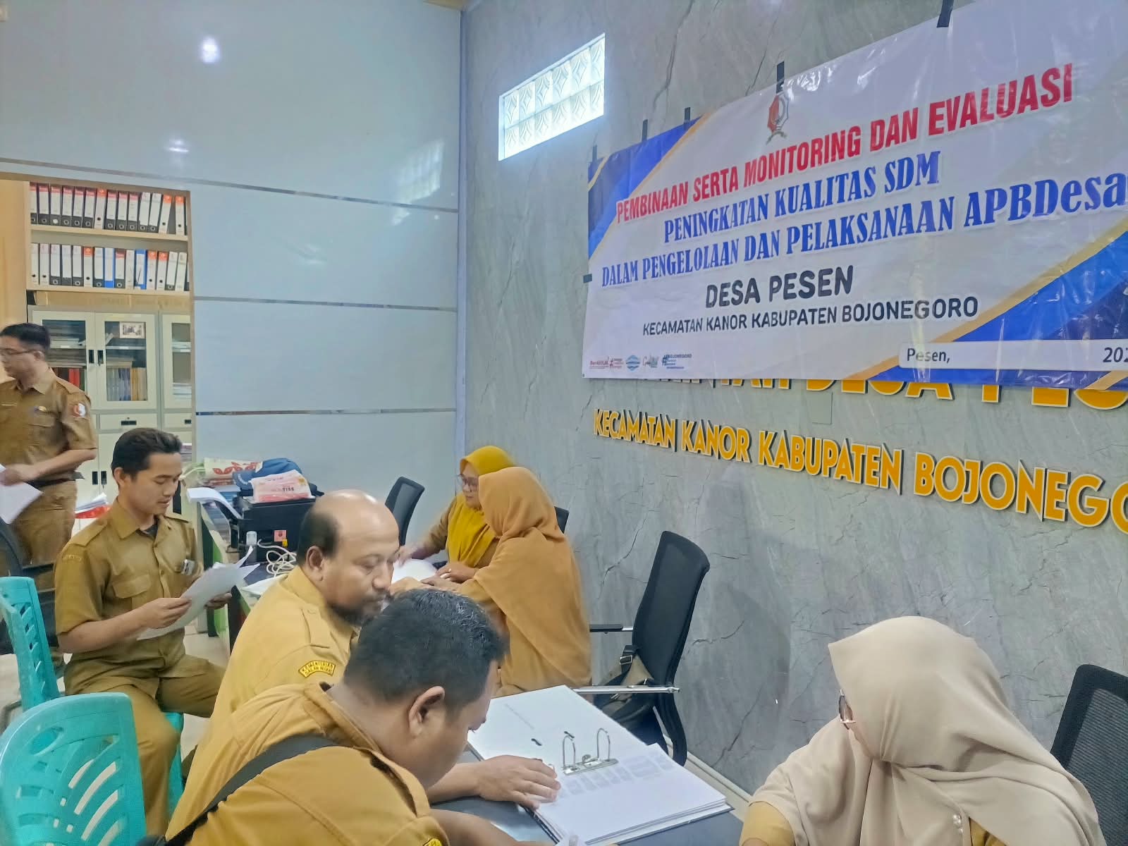 Kecamatan Kanor Selesaikan Monev APBDes Tahun 2026 Semester I pada 25 Desa