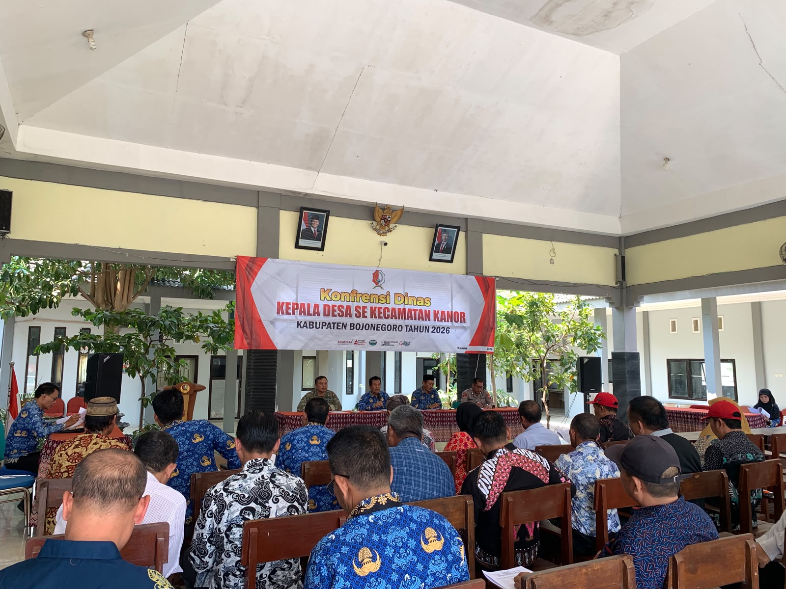 Konferensi Dinas Kepala Desa se-Kecamatan Kanor Bahas Nota Kesepahaman Investasi Desa