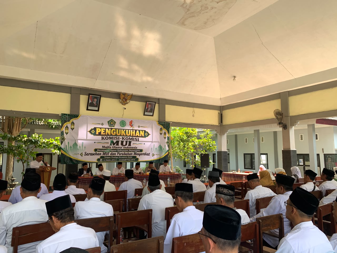 Pengukuhan Komisi-Komisi MUI Kecamatan Kanor Masa Khidmat 2026–2031