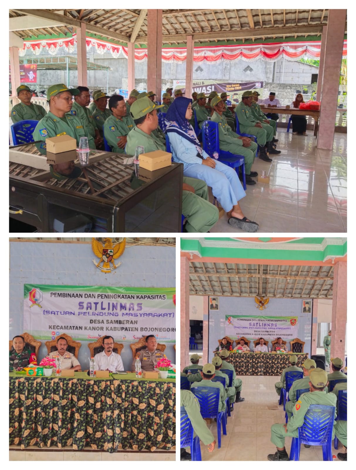 Pembinaan Satlinmas Desa Samberan