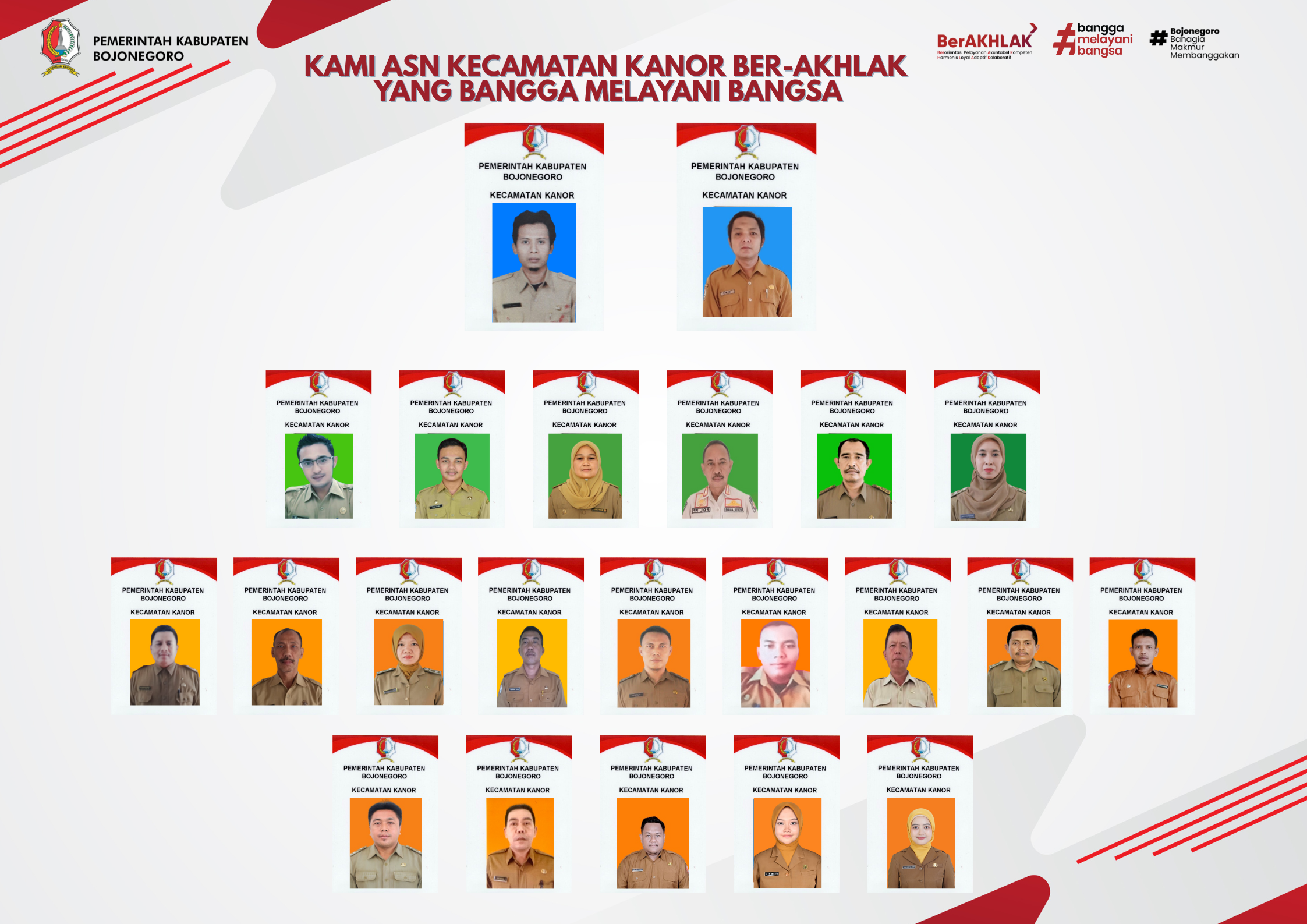 ASN BERAKHLAK<BR>BANGGA MELAYANI BANGSA